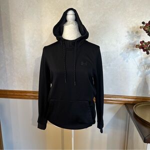 Under Armour Black Hoodie Unisex size Small Sweatshirt